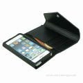 Hot sale wallet leather case for iPhone 5, OEM services are welcome